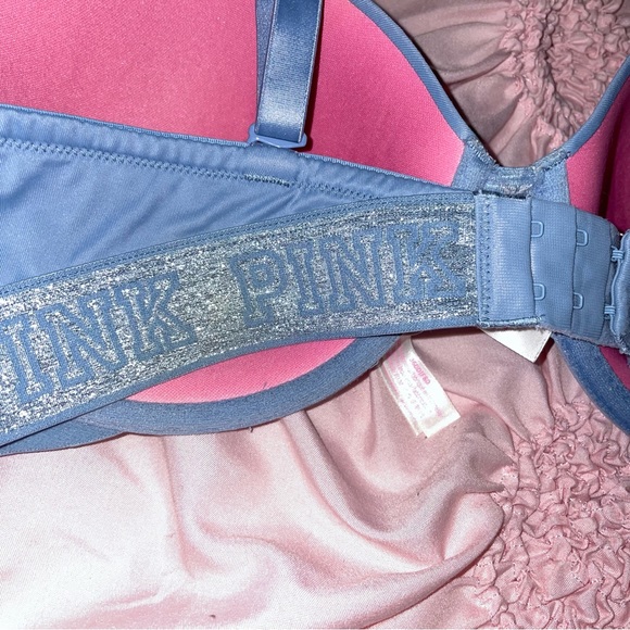 ❤️SOLD❤️ Blue Victoria’s Secret wear everywhere bra 36DD - Picture 5 of 6